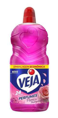 Imagem 5 de 7 de Limpador Perfumado Veja 2l Flores E Sonhos C/30% Off