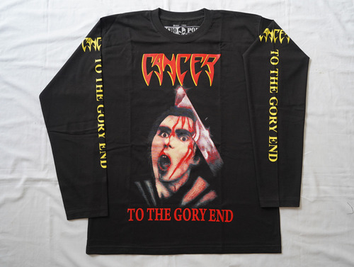 Polo Manga Larga Cancer -to The Gory End (large) Death Metal