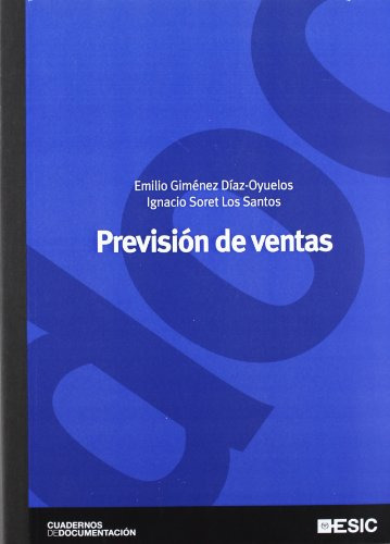 Prevision De Ventas -cuadernos De Documentacion-