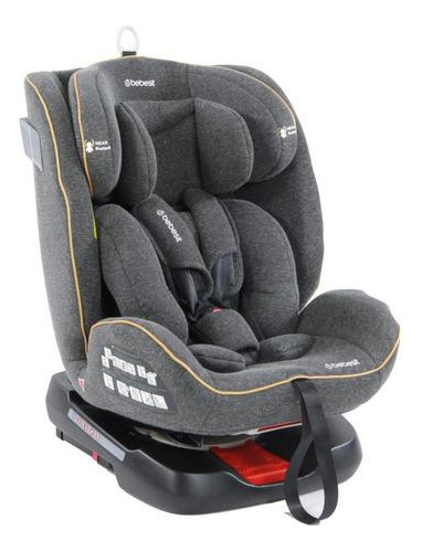 Imagen 7 de 10 de Butaca Auto Bebesit Supra Premium Isofix Top Tether 0 A 36kg