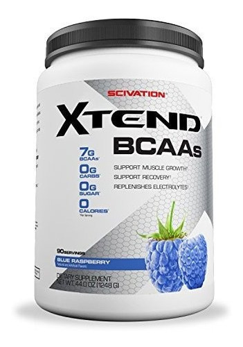 Scivation Xtend Bcaa Powder Aminoácidos De Cadena Ramificada