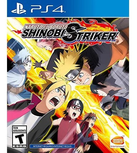 Naruto To Boruto Shinobi Striker Ps4 Midia Fisica