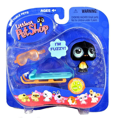 Hasbro Littlest Pet Shop: Portable Mascotas - Pingüino Con E