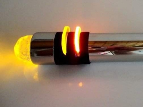 Imagem 4 de 7 de Lanterna Cromoterapia Cromatico Com Cristal Esfera Límpido