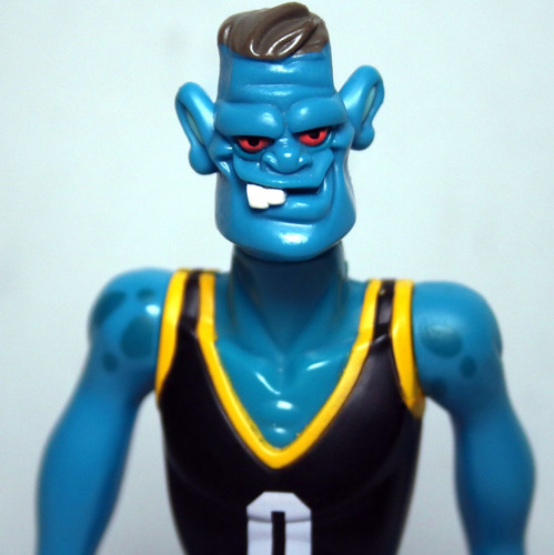 Blanko Space Jam 1996 Playmates Monstars Boneco Monstro Azul (Usado)