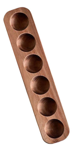 Soporte De Madera Para Huevos, Práctico 6 Cuadrícula