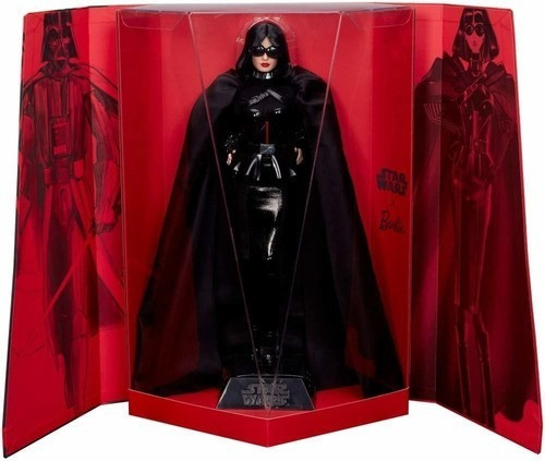 Imagem 3 de 6 de Boneca Barbie Collector Star Wars Darth Vader X Nova 2020