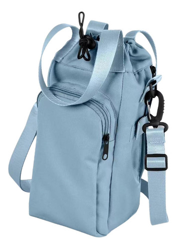 Bolsa De Cuerpo De Botella De Agua Portable Con Bolsas Azul