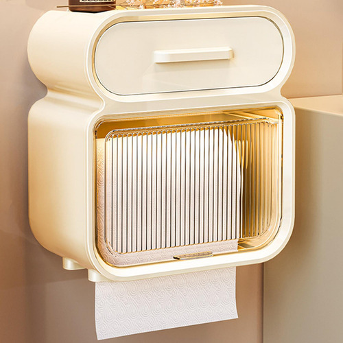 Soporte De Papel Higiénico, Caja De Almacenamiento De Papel