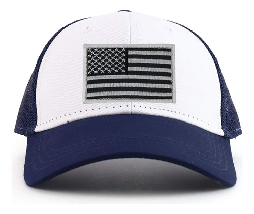 Gorra De Béisbol Armycrew Con Parche De La Bandera Estadouni