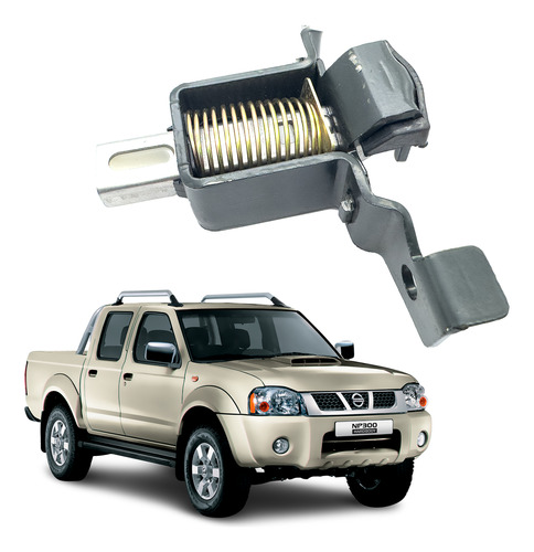 Chapa Platón - Compuerta Nissan D22 Frontier Derecha