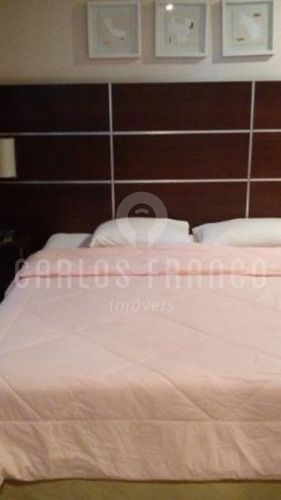 Imagem 4 de 6 de Flat Com 1 Dormitório À Venda, 28 M² - Chácara Santo Antônio - Sp - Cf69442