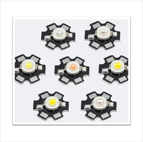 Base Placa Aluminio Para Leds De 1w 3w 5w Disipador De Calor