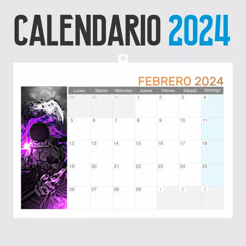 Calendario 2024 One Piece por 9,80€ –