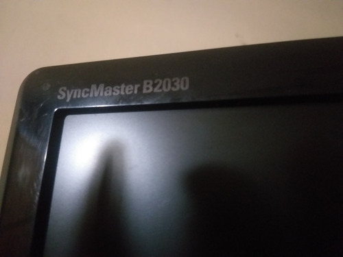 Monitor Samsung Lcd 20 Pulgadas Hd+ Excelente (!) Negro (Usado)