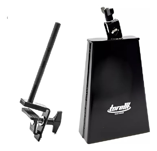 Kit Torelli Cowbell 8'' Rock To056 + Multi Clamp Bumbo Ta420