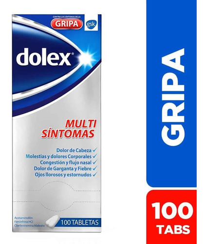 Dolex Gripa Multi Síntomas - Unidad a $1256