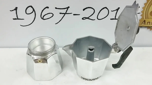 Cafetera De Aluminio Volturno Para 6 Pocillos Tipo Italiana | BAZARELENA