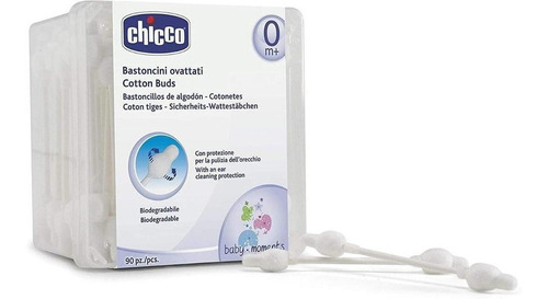 Cotonetes Para Bebes Chicco 90 Pzas 0m+