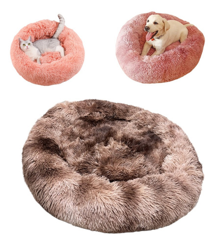 Cama De Algodón Para Mascotas Temporada Otoño-invierno Ø70cm