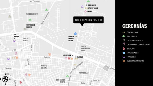 Departamento En Venta En Mérida, Cabo Norte, Norteveintiuno, Mod. 3, Julio 23.