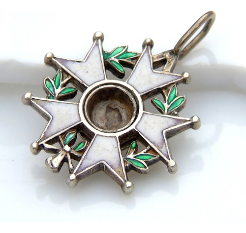 Condecoración Francesa Orden De La Legión De Honor Plata
