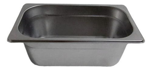 2 Cubas + 2 Tampas 1/4 100mm De Aço Inox Gastronômica Gn
