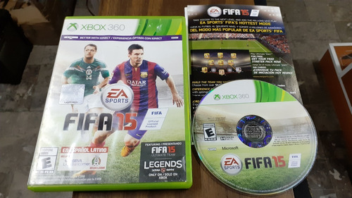 Fifa 15 Para Xbox 360, Funcionando Perfectamente