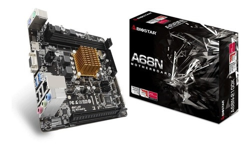 Placa Mãe Biostar A68n 2100k + Processador Amd Hdmi Ddr3