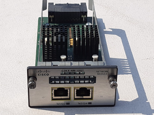 Modulo Cisco C3kx-nm-10gt Como Nuevo Para Switches 3750x