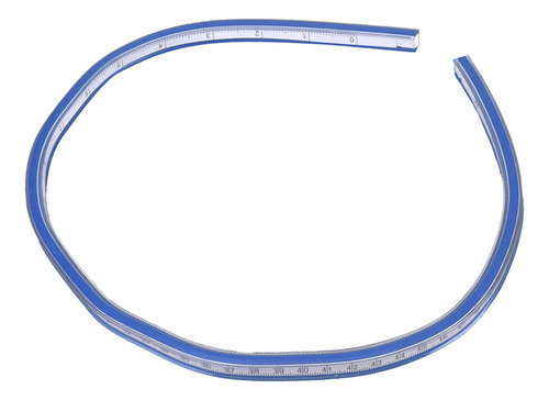 1 Pcs Curva De Plástico Flexible Regla De Regla Drawing
