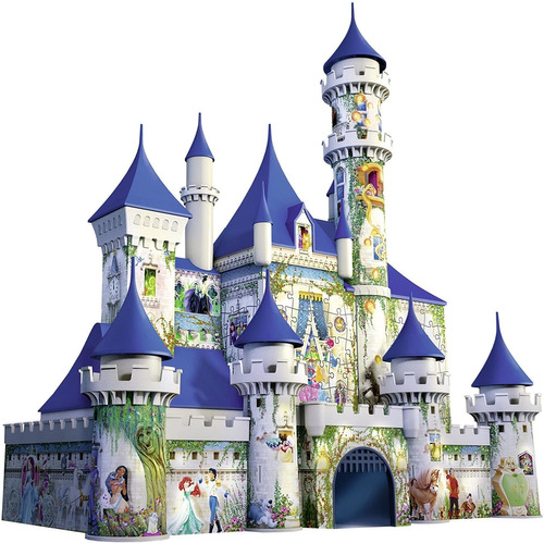 Castillo De Disney 216 Pieza 3d Puzzle De Rompecabezas ...