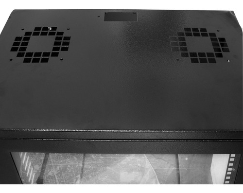 Mini Rack De Parede 16u X 670 Para Rede Ti Cftv E Automação