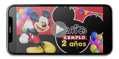 Invitacion Mickey Mouse - Video Invitacion Fiesta