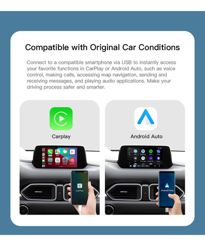 Para Mazda Carplay Android Auto Usb Module Tk78-66-9u0c Kit