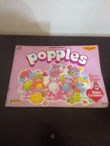 Album Popples Con Ositos Cariñosos Año 1987 Con 67 Figuritas