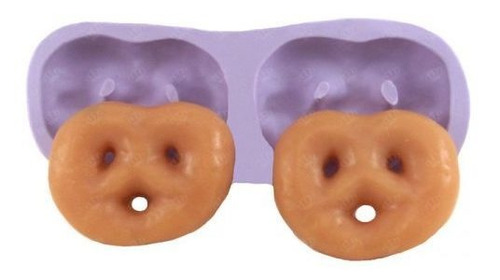 Molde Forma Silicone Pretzel Tradicional