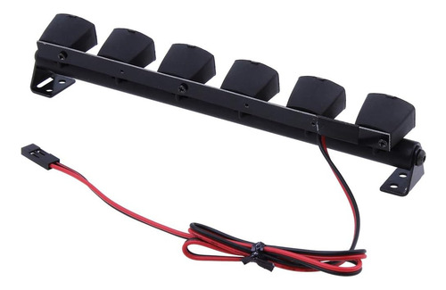 Hobbypark Rc Kit De Barra De Luz De Automóvil 6 Led Luces De