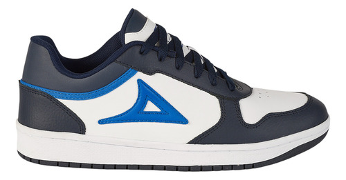 Tenis Pirma Caballero Estilo 5065 Color Marino Blanco