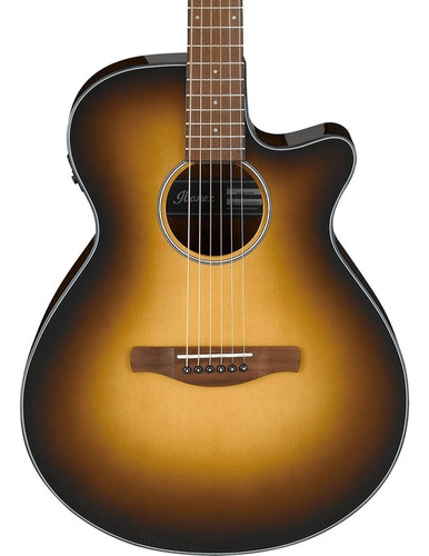 Ibanez Guitarra Electroacústica Aeg50-dhh Sunburst Color Marrón Orientación de la mano Diestro