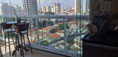 Imagem 1 de 18 de Apartamento Com 3 Dormitórios À Venda, 152 M² Por R$ 1.600.000,00 - Tatuapé - São Paulo/sp - Ap6486