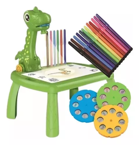 Mesa Mesinha Projetor De Desenho Pintura Infantil Jogo