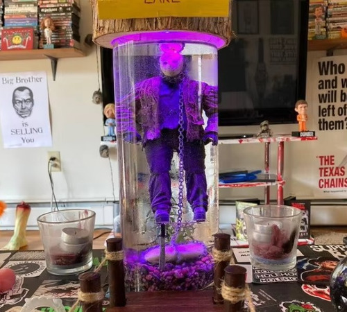 Figura Jason Lampara Led Viernes 13 Super Definida