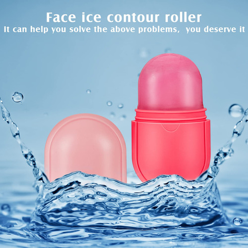 Molde For Rodillo De Hielo Facial, Cubo De Silicona