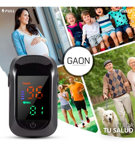 Imagen 4 de 5 de Oxímetro Pulso Dedo Portátil Digital Profesional Chequeo