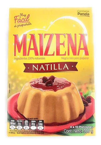 Mezcla Para Hacer Natilla, Maizena (300 Grams)