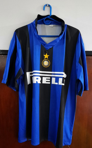 Remera/chomba Deportiva De Fútbol Del Inter De Milán Temp 97