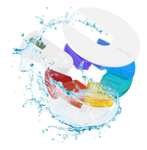 Dispensador Automático De Comprimidos De 7 Dias, Cronometrag