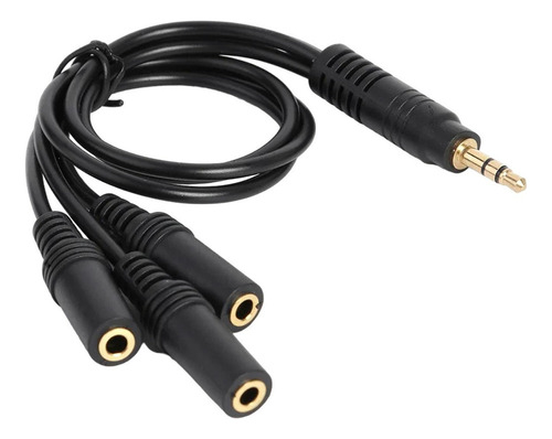 3 Distribuidor De Audio Extensor De Auriculares 3,5 Mm Macho