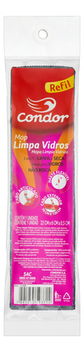 Mop Limpa-Vidros Condor Refil